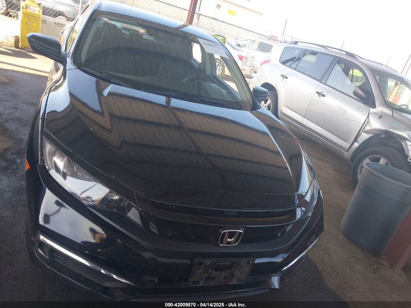 2019 Honda Civic Lx VIN: 19XFC2F61KE200629 Lot: 42009570