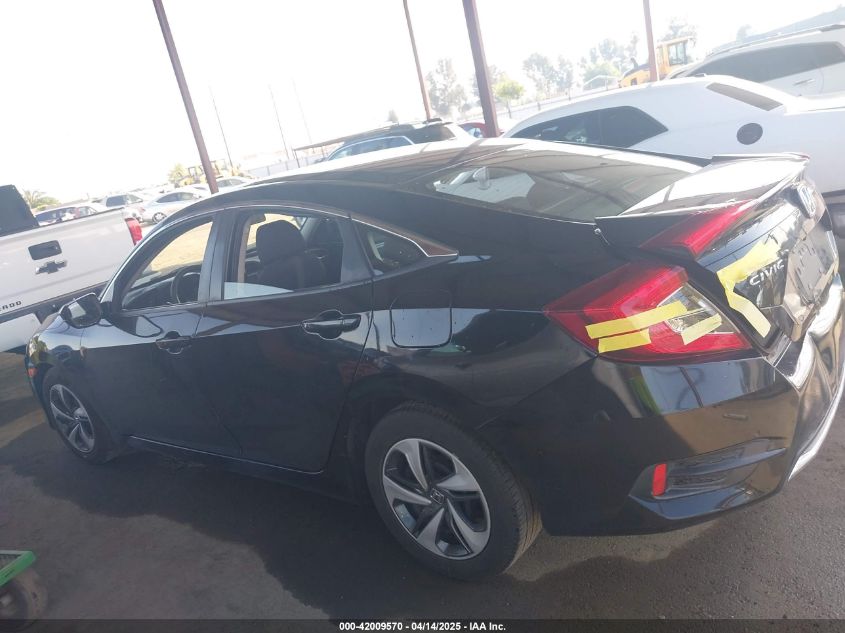 2019 Honda Civic Lx VIN: 19XFC2F61KE200629 Lot: 42009570