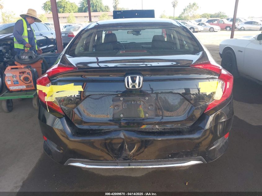 2019 Honda Civic Lx VIN: 19XFC2F61KE200629 Lot: 42009570