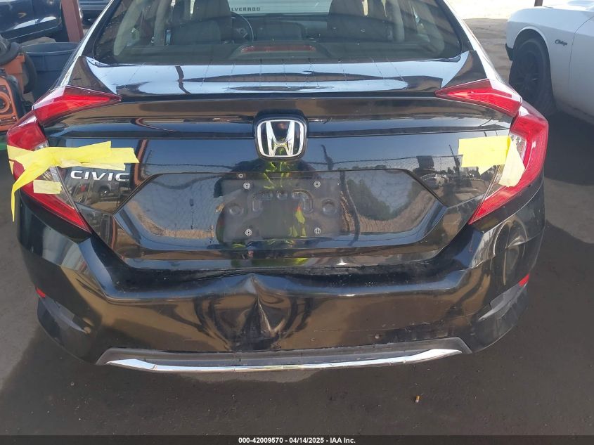 2019 Honda Civic Lx VIN: 19XFC2F61KE200629 Lot: 42009570