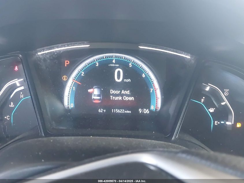 2019 Honda Civic Lx VIN: 19XFC2F61KE200629 Lot: 42009570