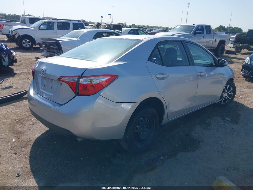 2016 TOYOTA COROLLA VIN: 5YFBURHE8GP367150