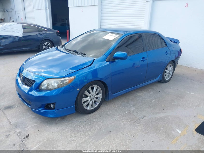 2009 TOYOTA COROLLA VIN: 2T1BU40E69C154781