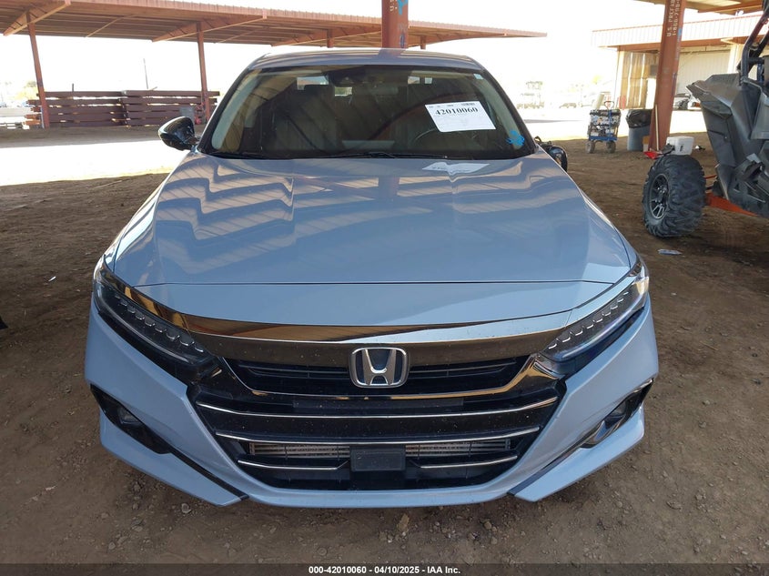 2021 HONDA ACCORD VIN: 1HGCV1F4XMA118329