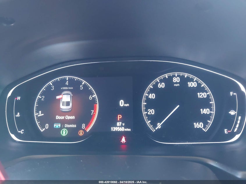 2021 HONDA ACCORD VIN: 1HGCV1F4XMA118329