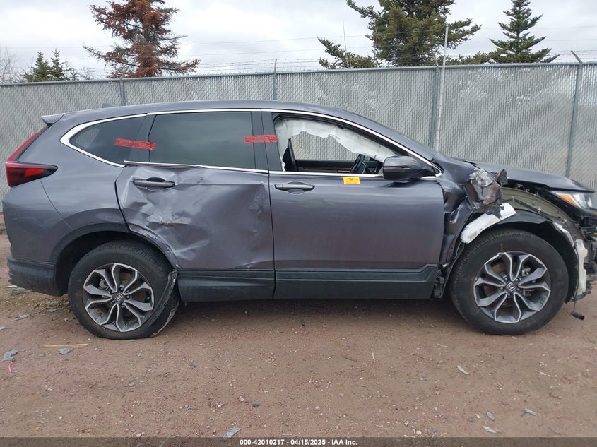 2022 HONDA CR-V AWD EX-L - 7FARW2H81NE011064