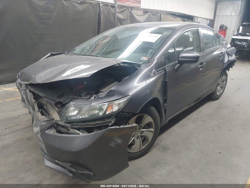 2015 HONDA CIVIC VIN: 19XFB2F55FE285250