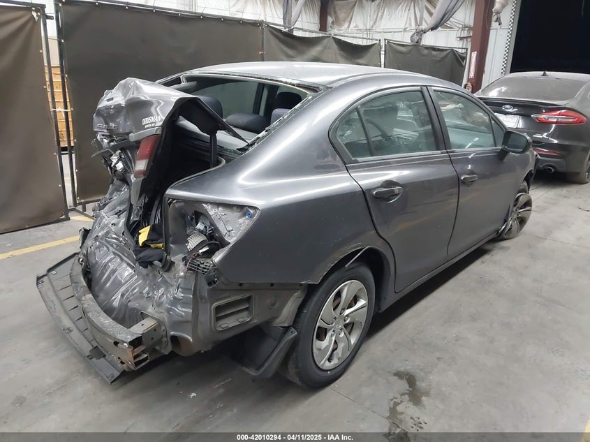 2015 HONDA CIVIC VIN: 19XFB2F55FE285250