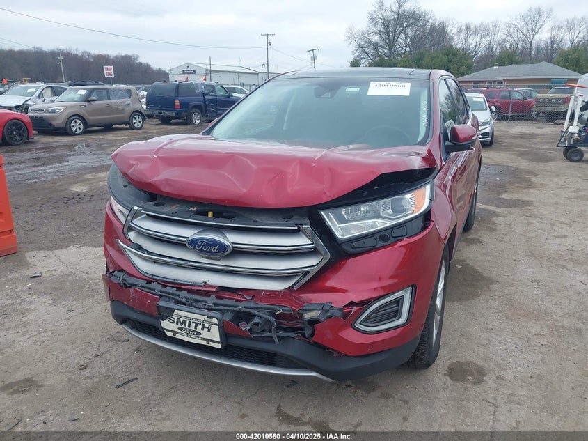 2016 FORD EDGE TITANIUM - 2FMPK4K89GBB17664