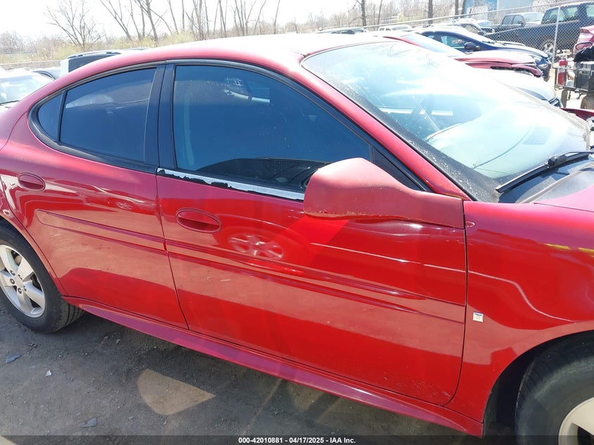 2007 PONTIAC GRAND PRIX VIN: 2G2WP552971128818