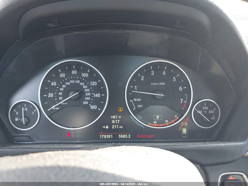 2014 BMW 328I Gran Turismo xDrive VIN: WBA3X5C52ED557048 Lot: 42010903