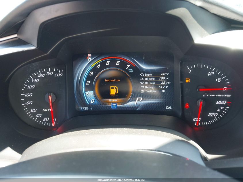 2019 Chevrolet Corvette - 1G1YB2D70K5100470