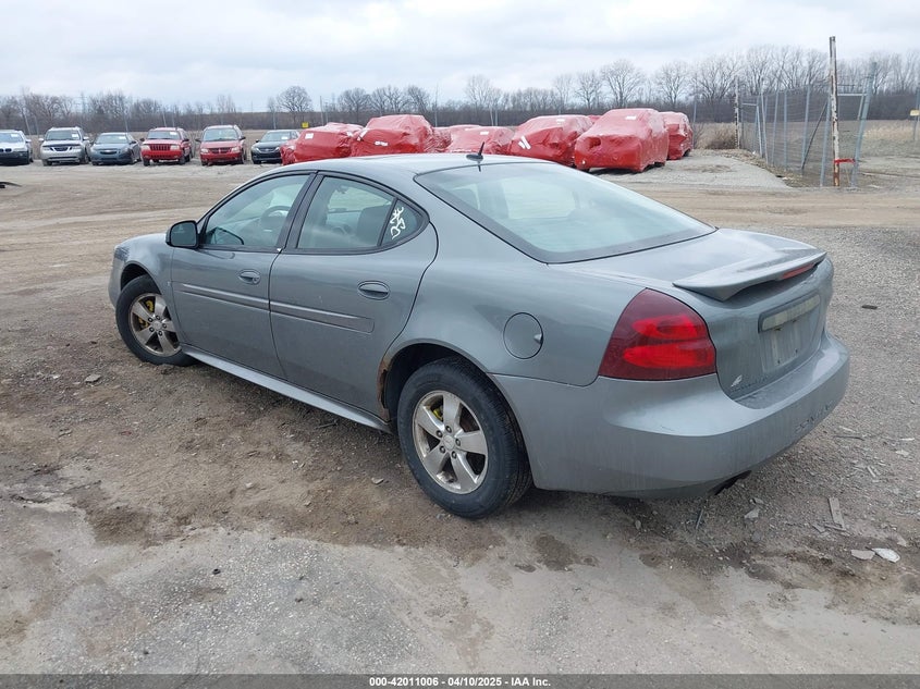 2007 PONTIAC GRAND PRIX VIN: 2G2WP552371221110