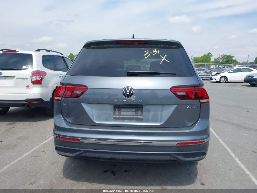 2024 Volkswagen Tiguan 2.0T Se/2.0T Wolfsburg Edition VIN: 3VV2B7AX7RM130778 Lot: 42011059