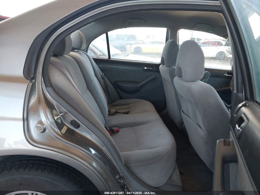 2004 Honda Civic Lx VIN: 2HGES165X4H630572 Lot: 42011287