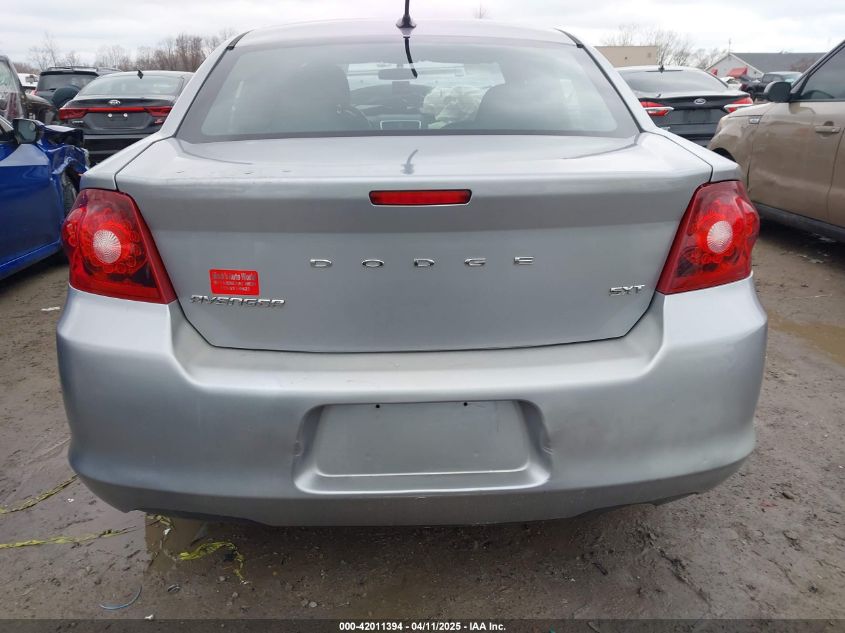 2013 Dodge Avenger Sxt VIN: 1C3CDZCB2DN665997 Lot: 42011394