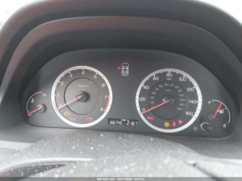 2008 HONDA ACCORD VIN: 1HGCP25378A035830