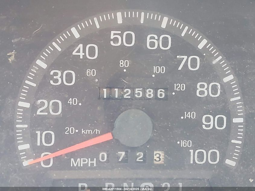 1998 Ford F-150 Lariat/Standard/Xl/Xlt VIN: 1FTZX18WXWKB04381 Lot: 42011504