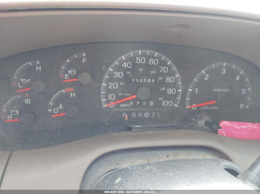 1998 Ford F-150 Lariat/Standard/Xl/Xlt VIN: 1FTZX18WXWKB04381 Lot: 42011504