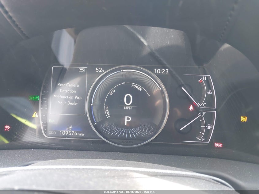 2019 LEXUS ES 300H VIN: JTHB21B10K2038641