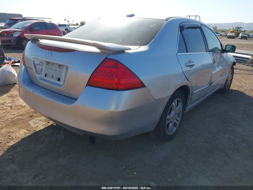 2006 HONDA ACCORD VIN: 1HGCM56876A091235