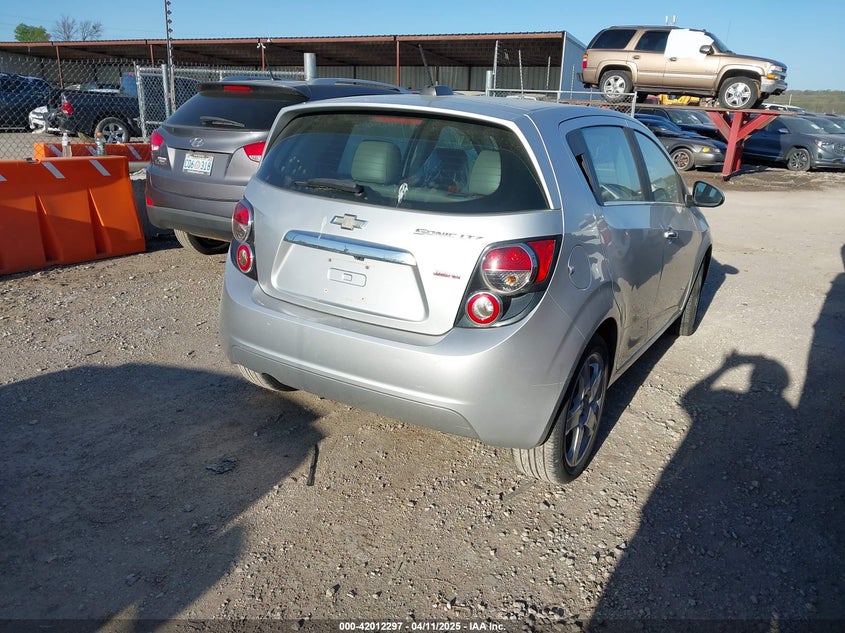 2015 CHEVROLET SONIC VIN: 1G1JE6SB7F4124610