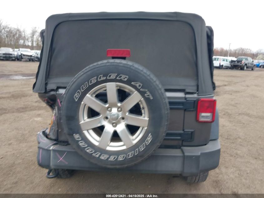 2018 Jeep Wrangler Jk Sport S 4X4 VIN: 1C4AJWAG4JL814846 Lot: 42012421