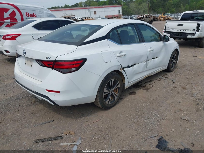VIN 3N1AB8CV5MY247808 2021 NISSAN SENTRA SV XTRONIC CVT