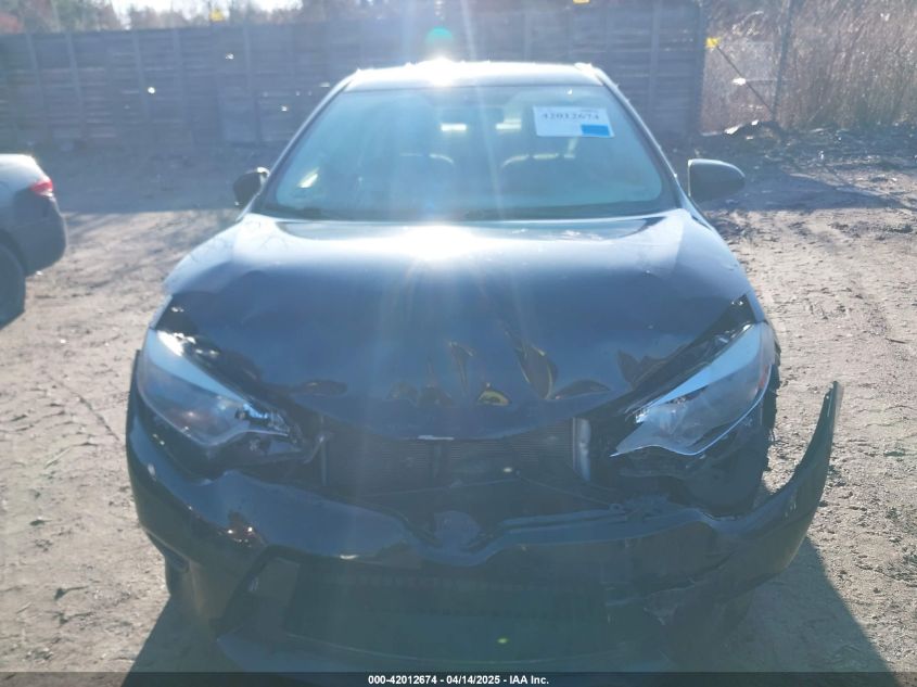 2015 Toyota Corolla Le VIN: 2T1BURHE7FC318469 Lot: 42012674