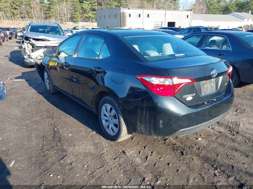 2015 Toyota Corolla Le VIN: 2T1BURHE7FC318469 Lot: 42012674