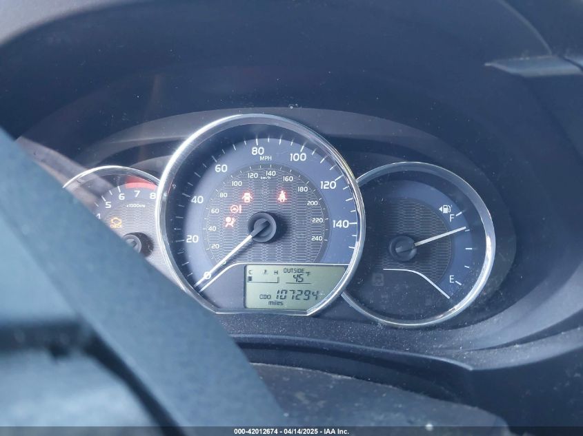 2015 Toyota Corolla Le VIN: 2T1BURHE7FC318469 Lot: 42012674