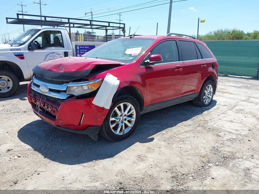 Vin: 2fmdk3kc5cba40125, lot: 42504213, ford edge limited 20122