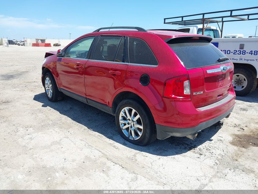 Vin: 2fmdk3kc5cba40125, lot: 42504213, ford edge limited 20123