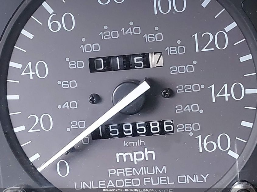 1998 Acura Tl 3.2 VIN: JH4UA3649WC010722 Lot: 42012710