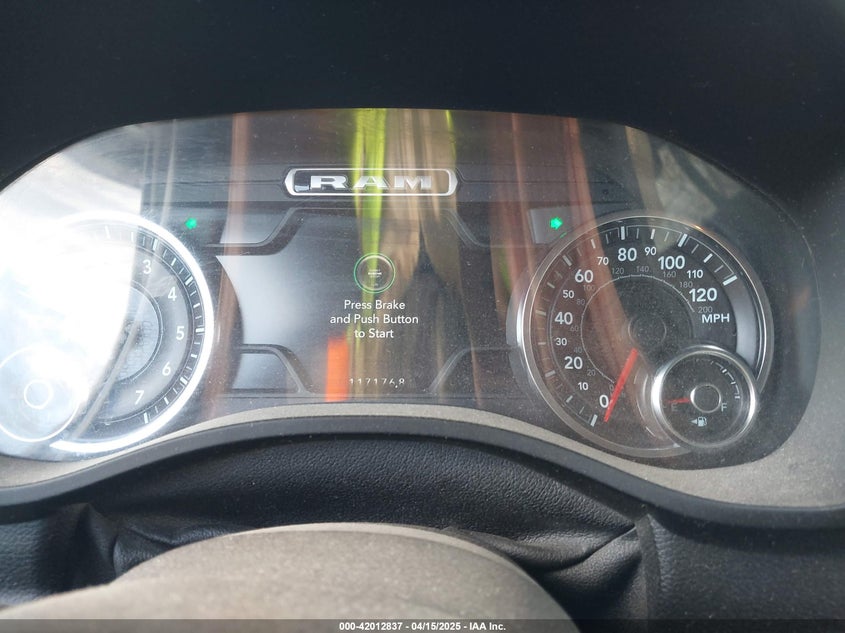 2019 Ram 1500 Rebel 4X4 5'7 Box VIN: 1C6SRFLT0KN703943 Lot: 42012837