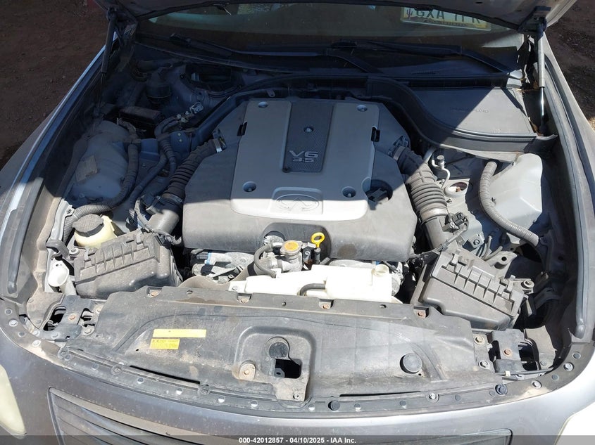 2007 INFINITI G35 VIN: JNKBV61E27M724328