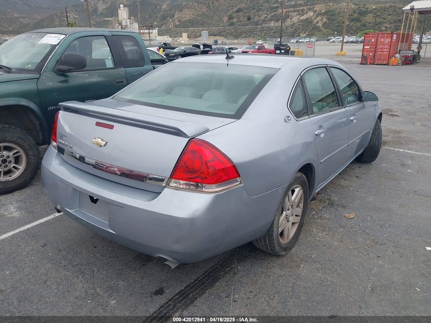 2006 CHEVROLET IMPALA VIN: 2G1WC581269296397
