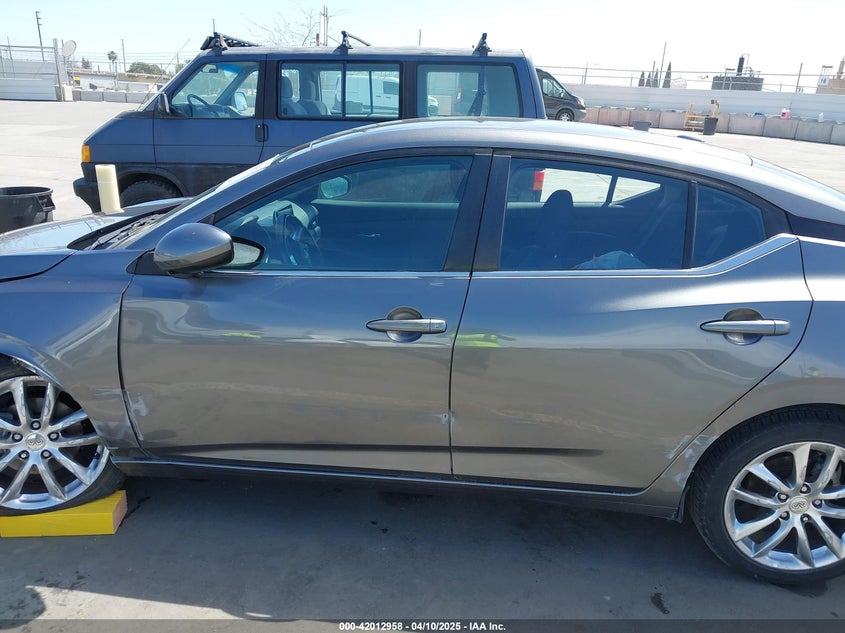 VIN 3N1AB8CV6MY290716 2021 NISSAN SENTRA SV XTRONIC CVT