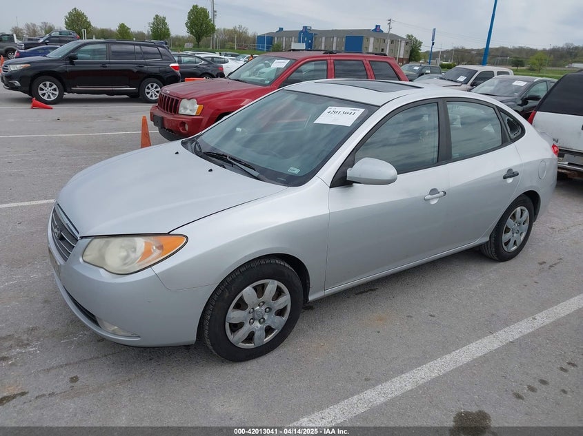 2007 HYUNDAI ELANTRA VIN: KMHDU46D77U163198