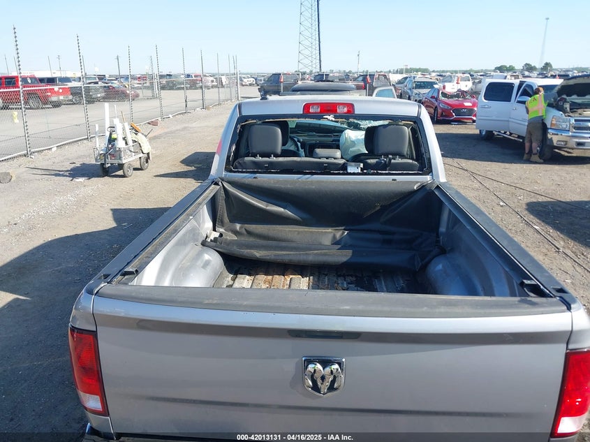 VIN 1C6RR6FG6MS550891 2021 RAM 1500 CLASSIC TRADESMAN  4X2 "64" BOX