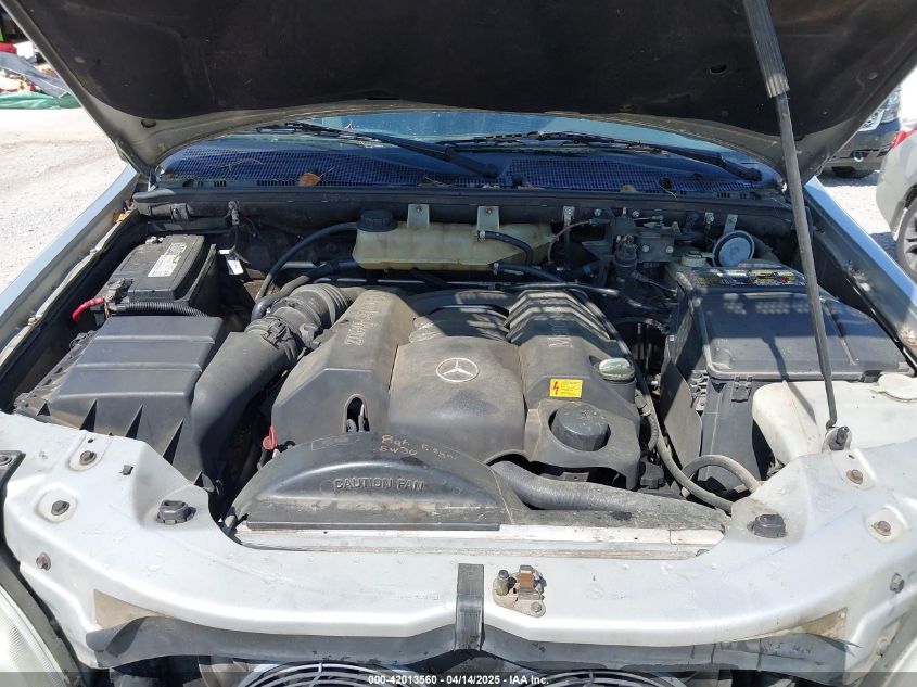 1998 Mercedes-Benz Ml 320 Classic VIN: 4JGAB54E4WA028044 Lot: 42013560