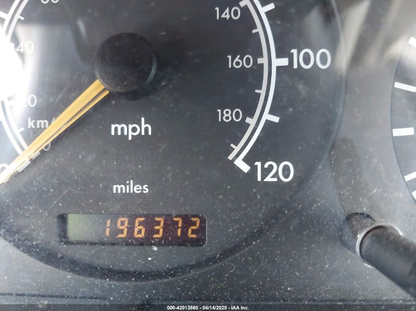 1998 Mercedes-Benz Ml 320 Classic VIN: 4JGAB54E4WA028044 Lot: 42013560