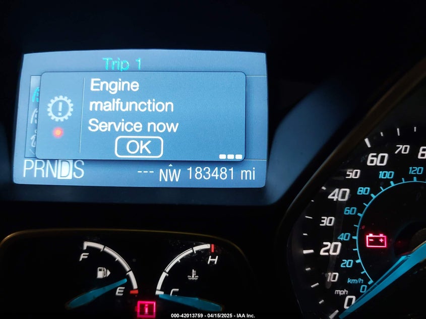2012 FORD FOCUS VIN: 1FAHP3H22CL178118
