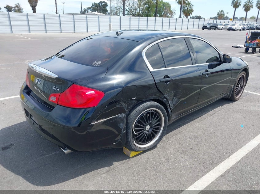 2008 INFINITI G35X VIN: JNKBV61F18M251824