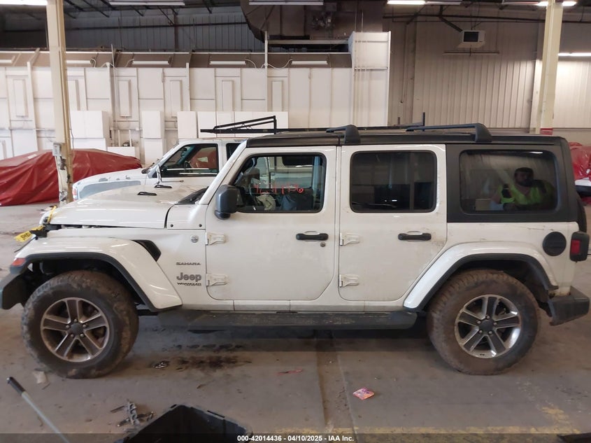 2020 JEEP WRANGLER UNLIMITED SAHARA 4X4 - 1C4HJXEN7LW235154
