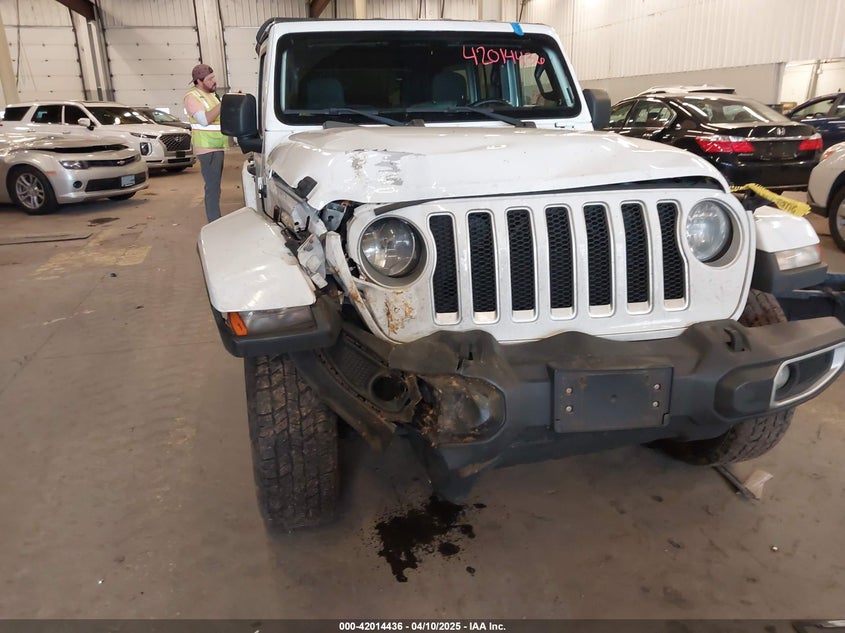 2020 JEEP WRANGLER UNLIMITED SAHARA 4X4 - 1C4HJXEN7LW235154
