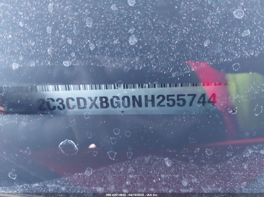 2022 DODGE CHARGER SXT RWD - 2C3CDXBG0NH255744