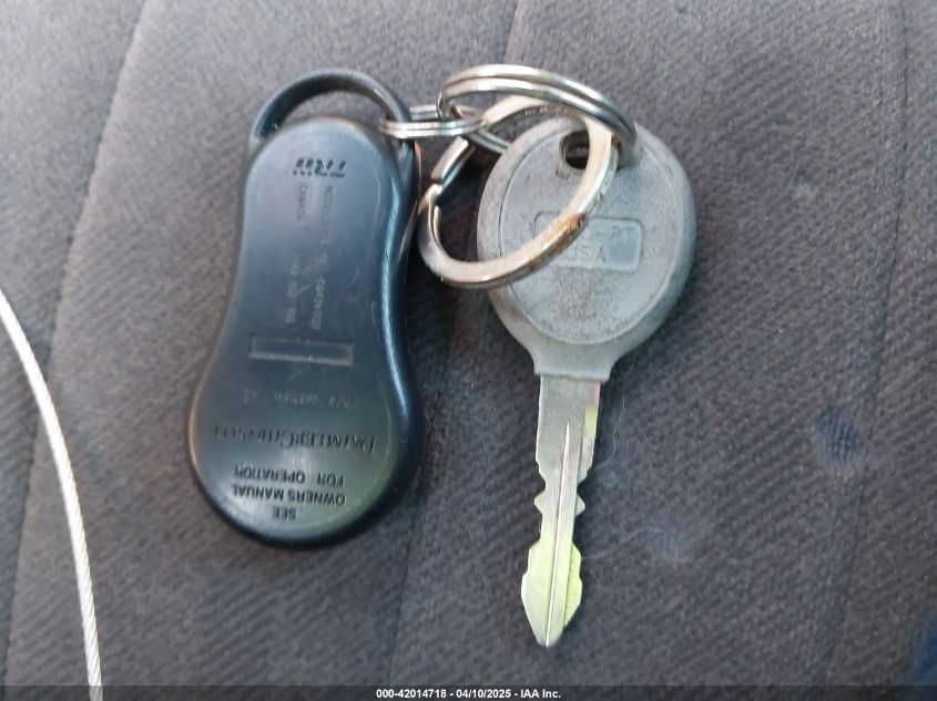 2001 Chrysler Pt Cruiser VIN: 3C4FY4BB01T600711 Lot: 42014718