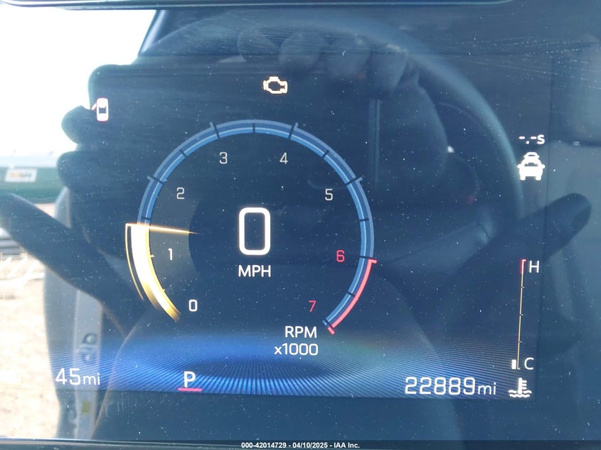 VIN KL79MPSL8SB045283 2025 CHEVROLET TRAILBLAZER FWD LT