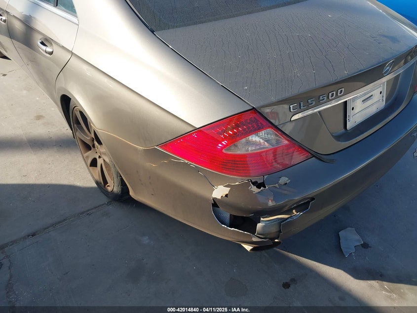 2006 MERCEDES-BENZ CLS 500 VIN: WDDDJ75X76A011194